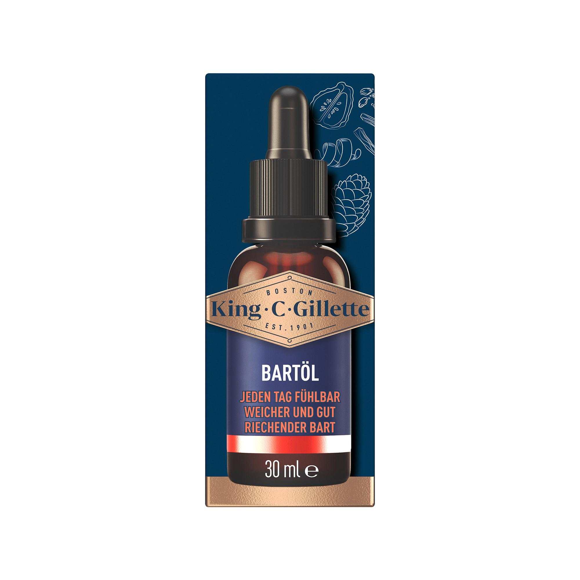 Gillette King C. Olio per la barba  