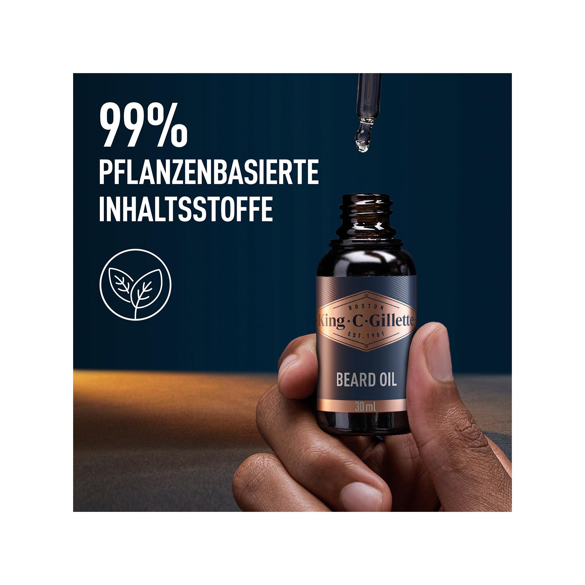 Gillette King C. Olio per la barba  