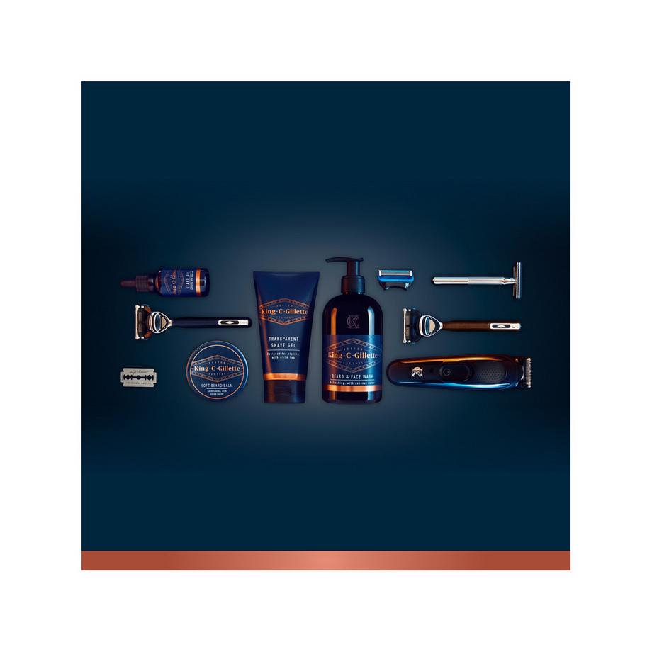 Gillette King C. Olio per la barba  