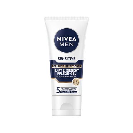 NIVEA  MEN Sensitive Bart & Gesicht Pflege-Gel 