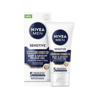 NIVEA  MEN Sensitive Bart & Gesicht Pflege-Gel 