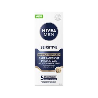 NIVEA  MEN Sensitive Bart & Gesicht Pflege-Gel 