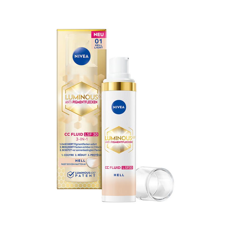 NIVEA  Face Cellular Luminous630® 3-in-1 CC Fluid  