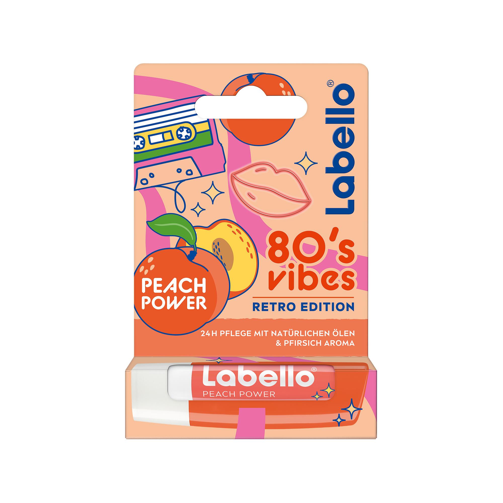 labello  Labello Peach Power Retro Edition 