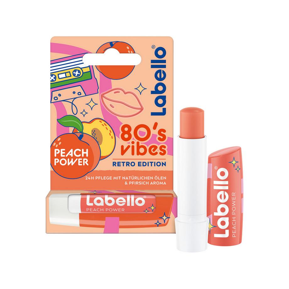labello  Labello Peach Power Retro Edition 