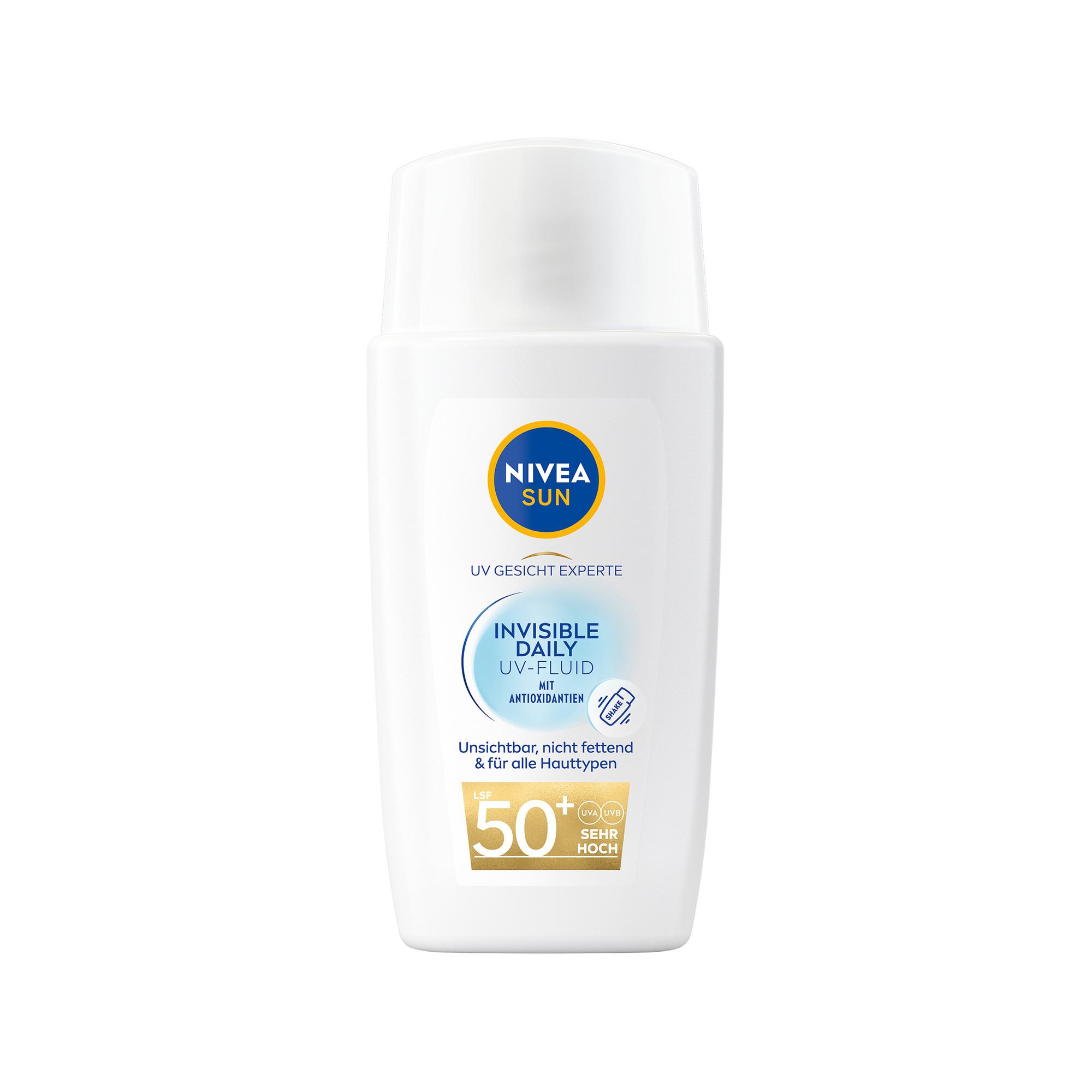 NIVEA  Sun UV Face Invisible Daily Fluid LSF 50+ 