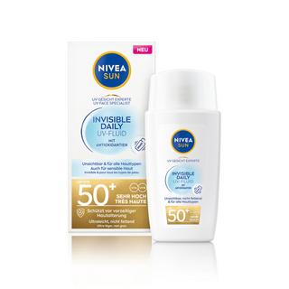 NIVEA  Sun UV Face Invisible Daily Fluid LSF 50+ 