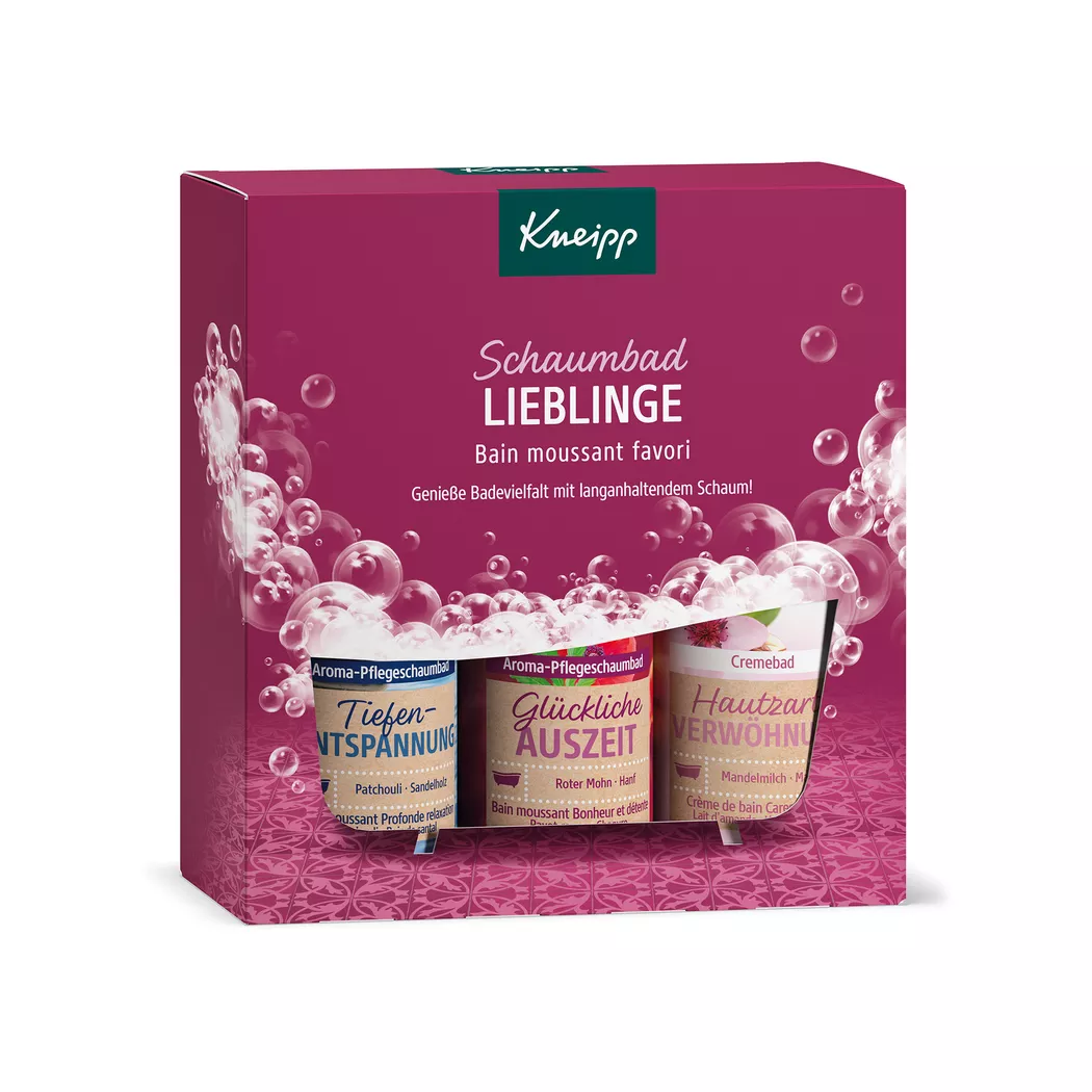 Kneipp - Geschenkset, Schaumbad Lieblinge, Set