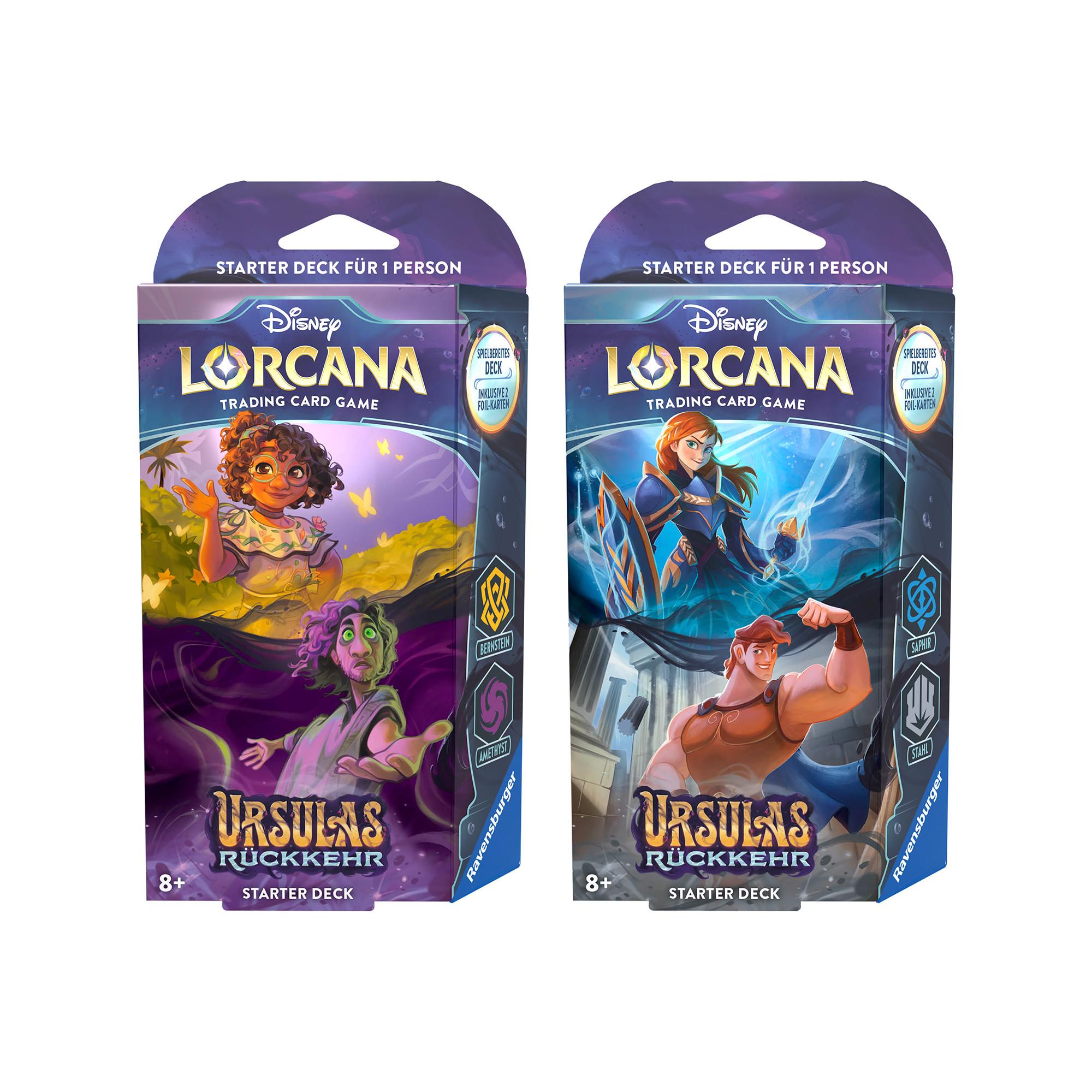 Image of Lorcana Set 4 – Ursulas Rückkehr Starter Deck, Deutsch, Zufallsauswahl Multicolor