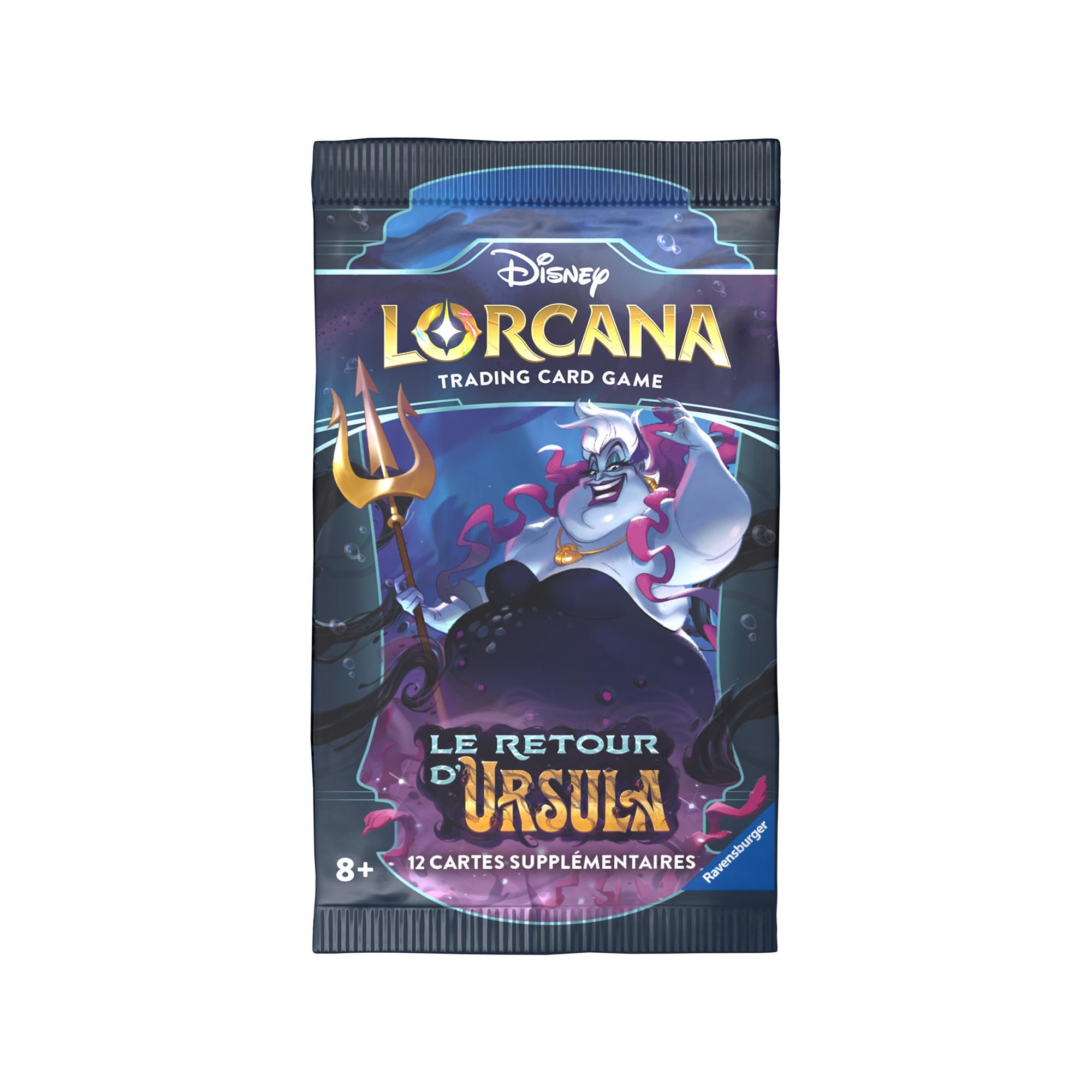 Ravensburger  Lorcana Set 4 – Le Retour D'Ursula Booster Pack, Französisch, Zufallsauswahl 