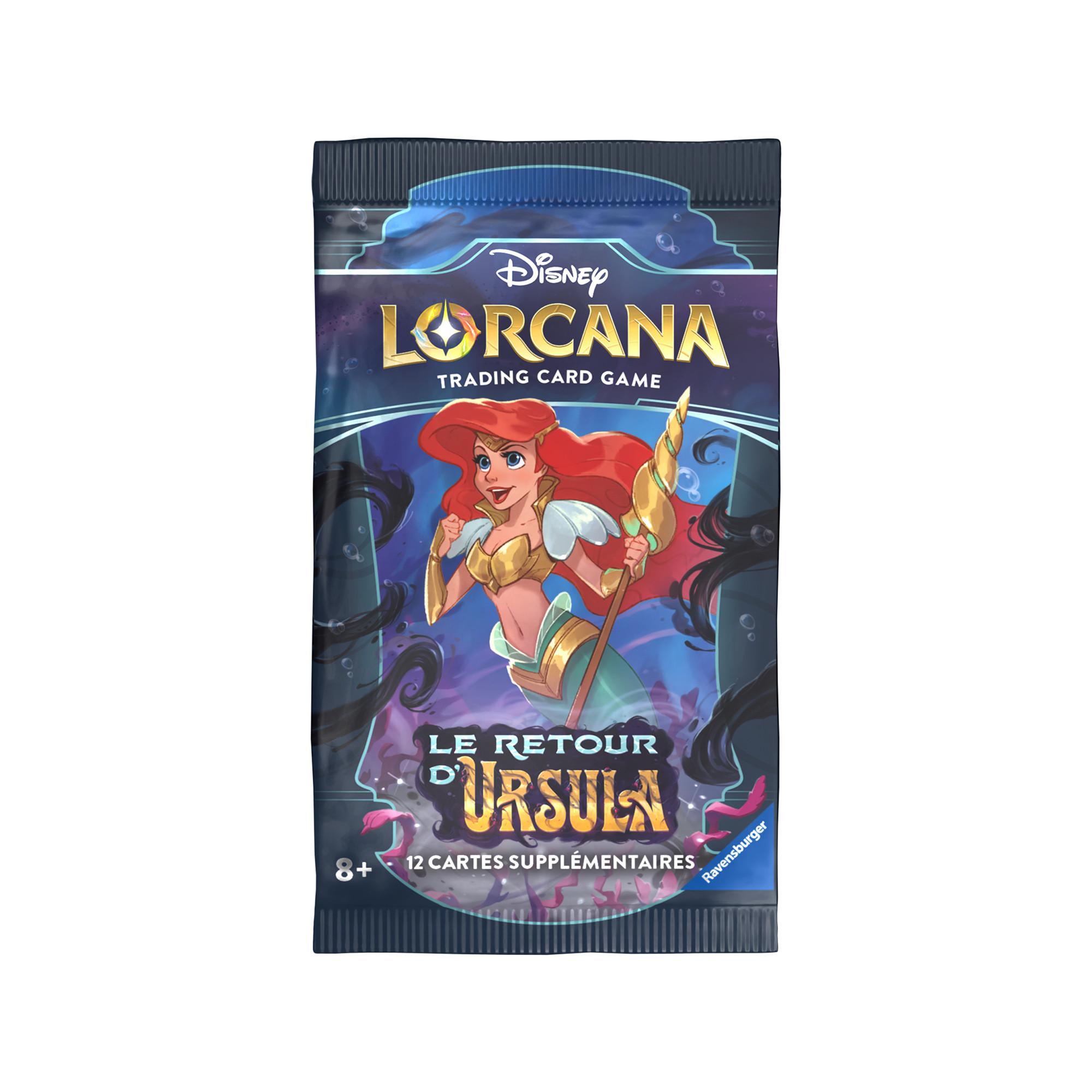 Ravensburger  Lorcana Set 4 – Le Retour D'Ursula Booster Pack, Français, assortiment aléatoire 