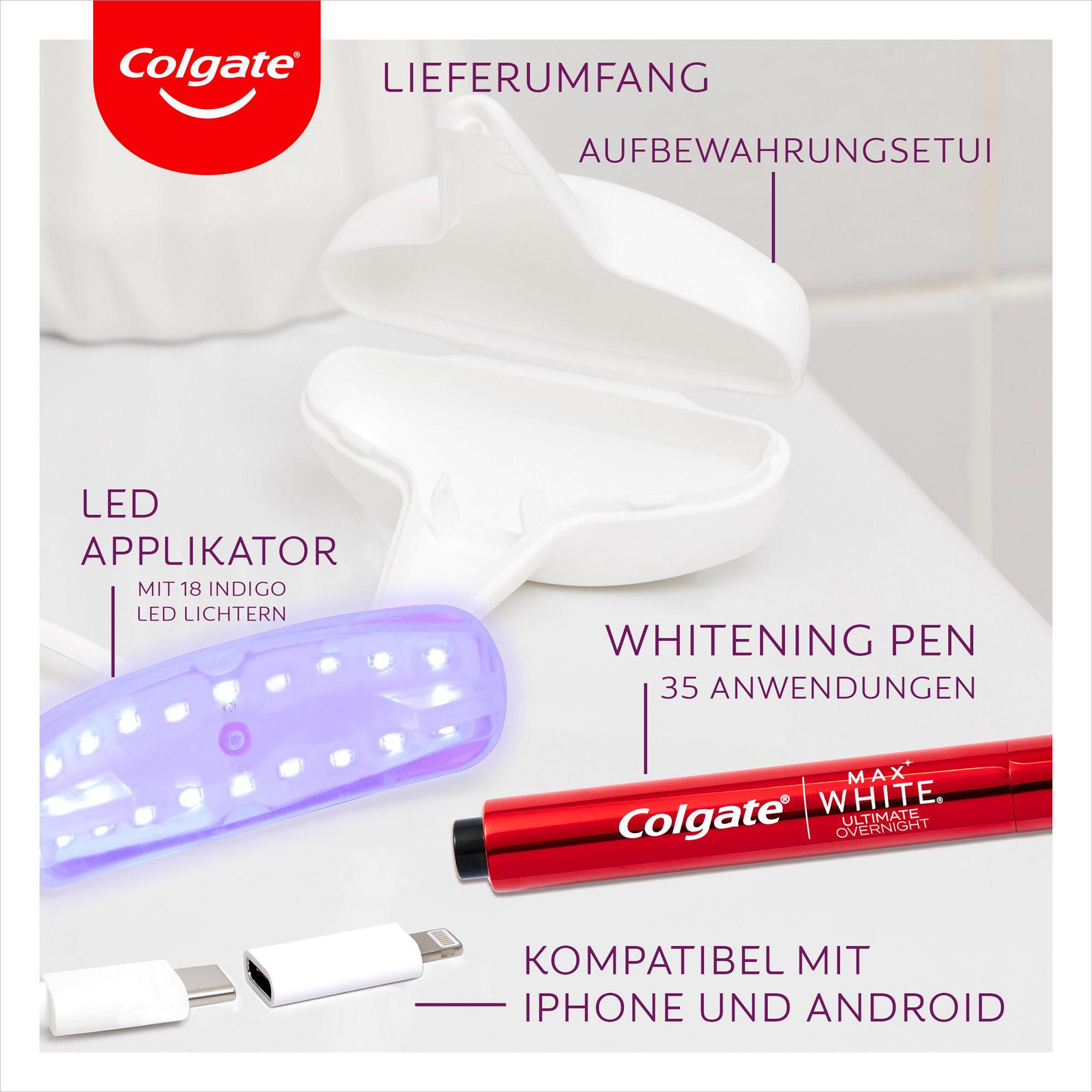 Colgate  Kit Blancheur LED Colgate Max White Ultimate 