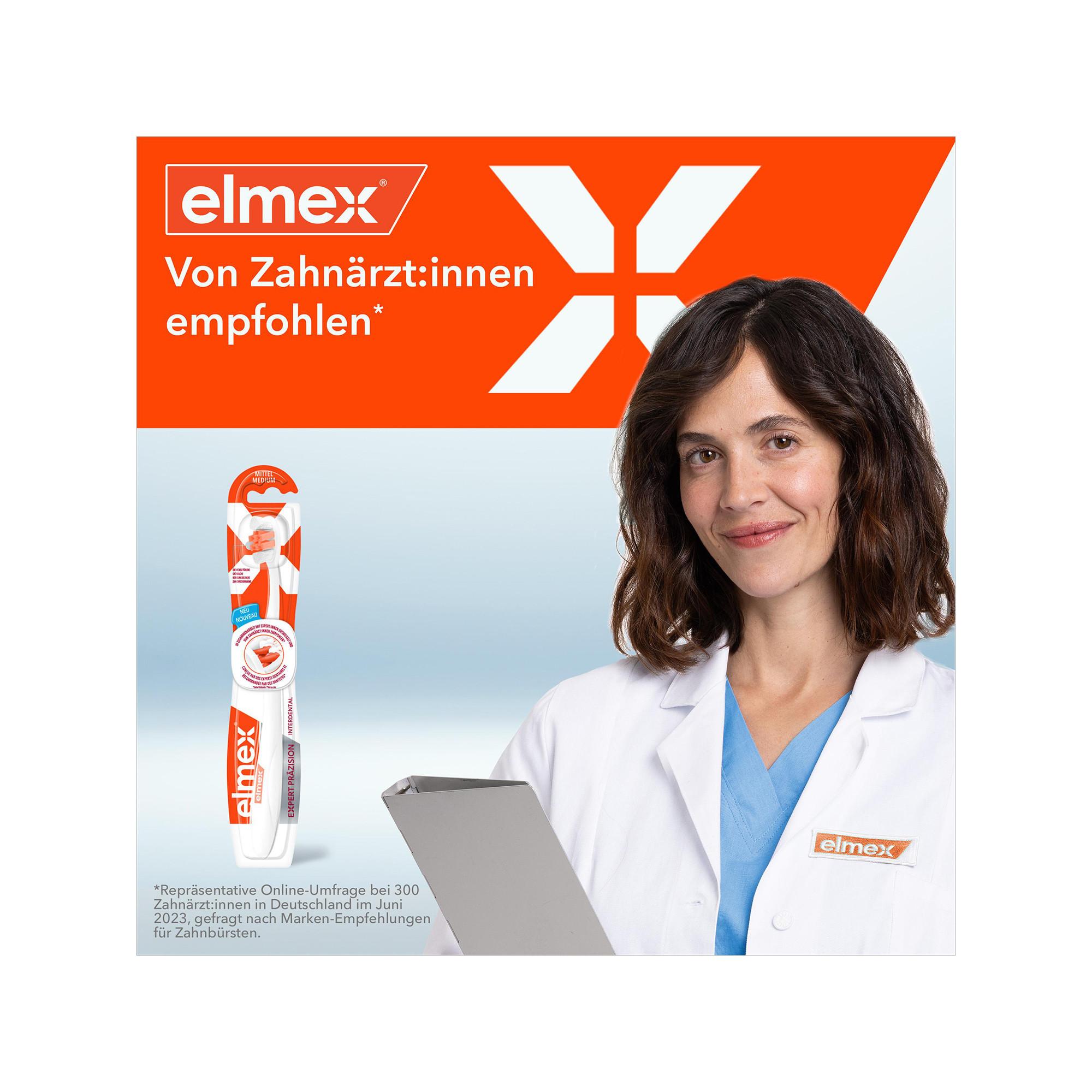 elmex  Zahnbürste Expert Präzision Interdental 