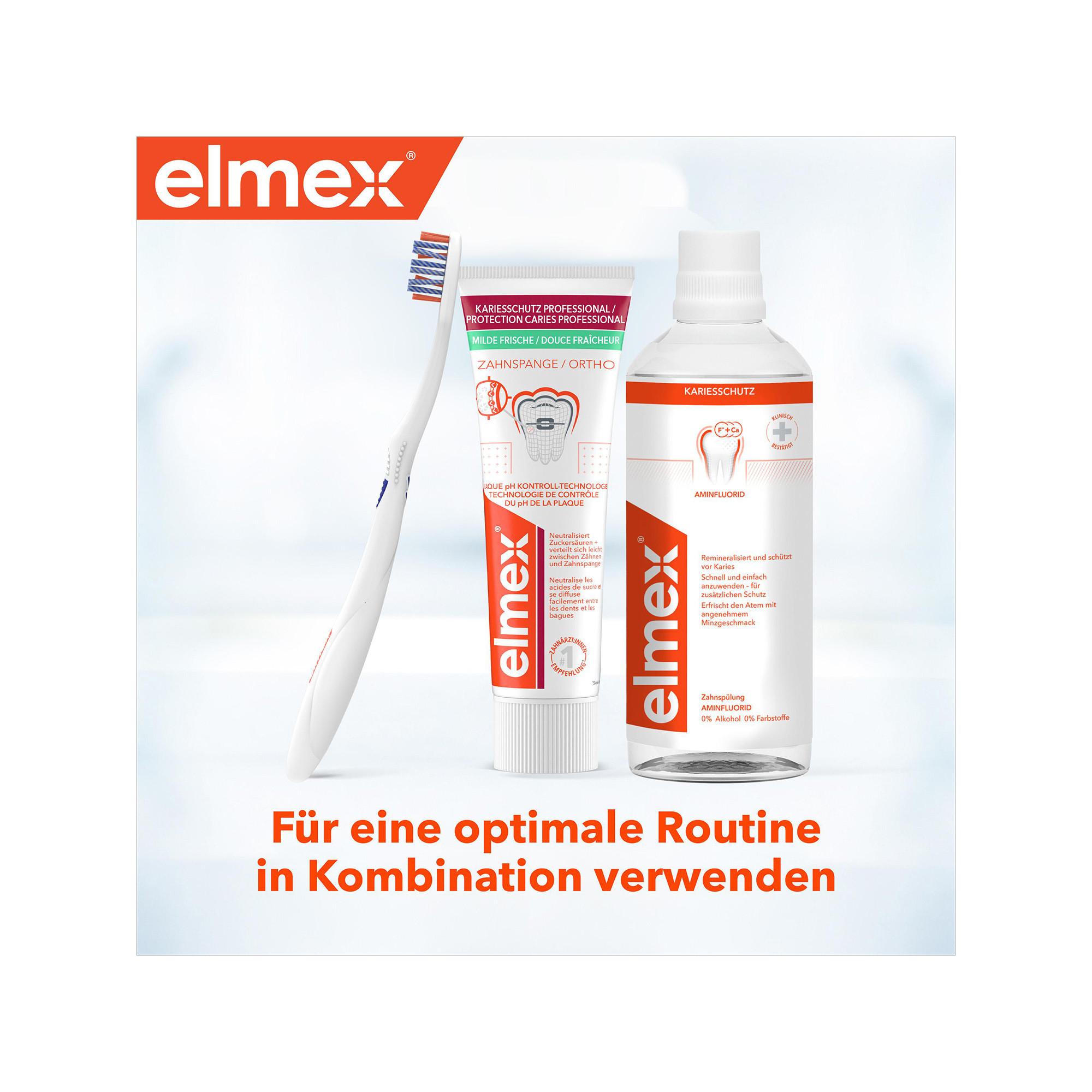 elmex  Expert Précision Ortho brosse à dents 