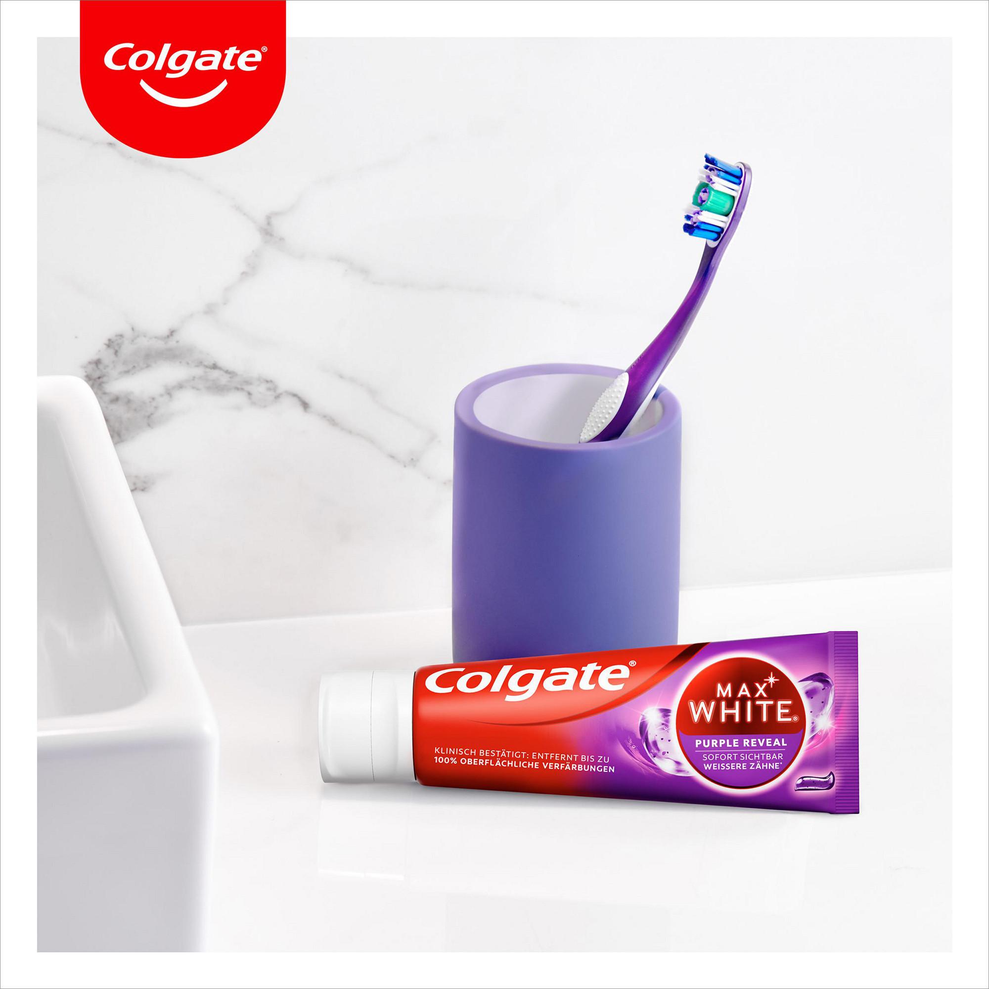 Colgate  Max White Purple Reveal Dentifricio 