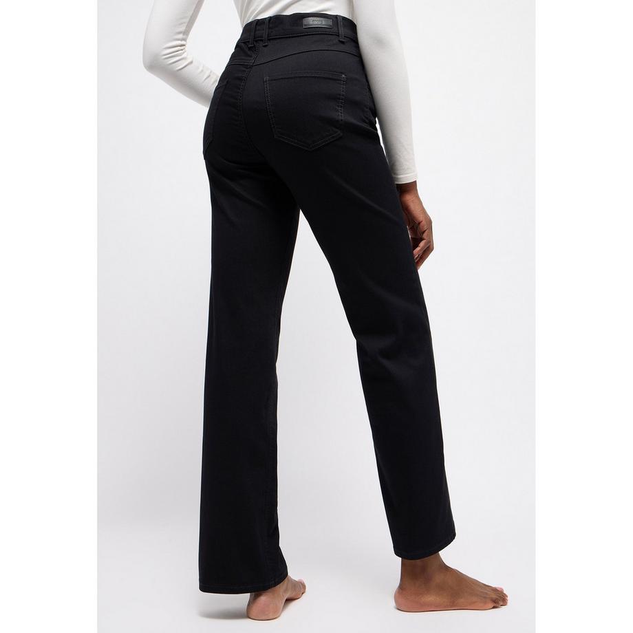 ANGELS Lara High Rise Relaxed Loose Fit Wide Leg Jeans  