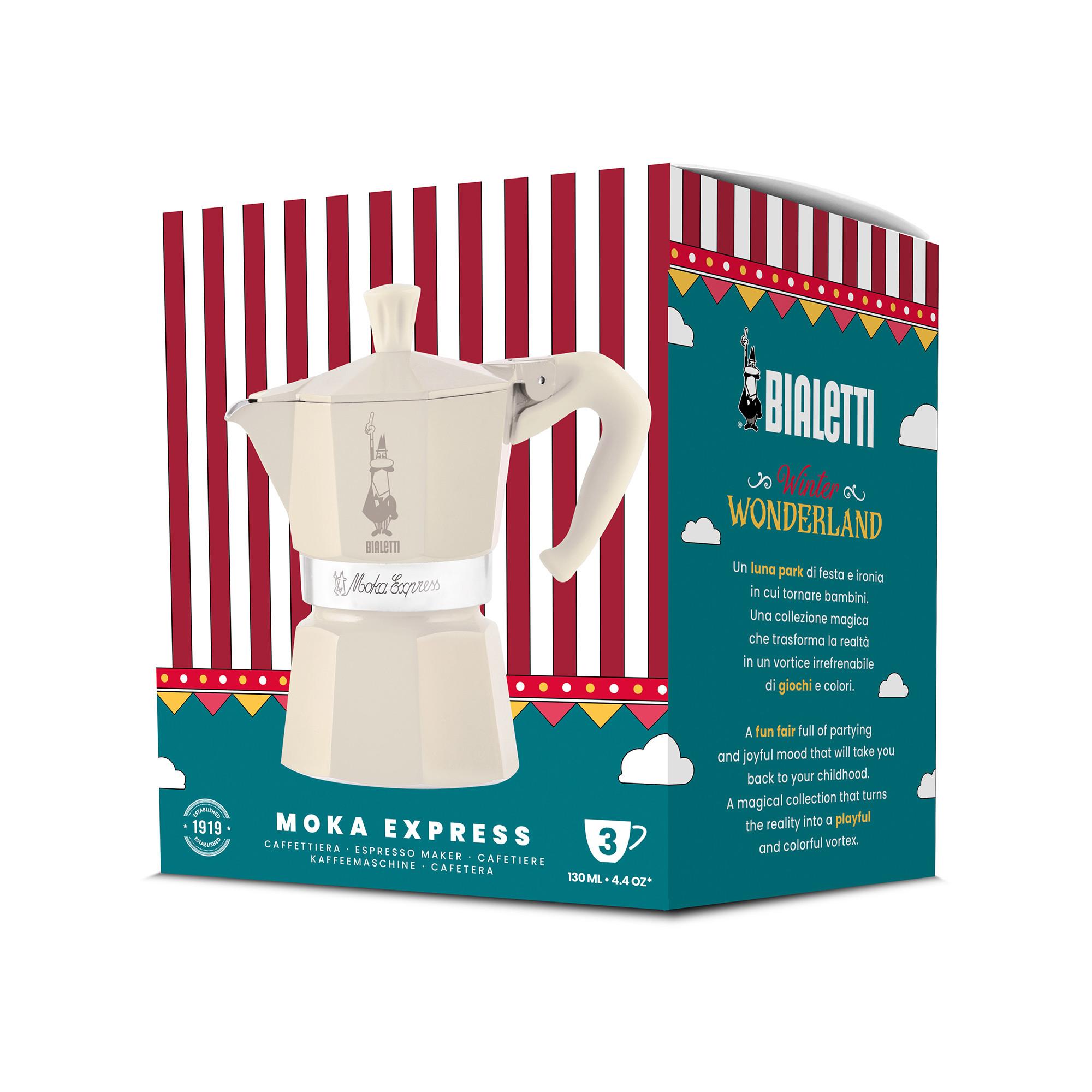 BIALETTI Cafetière Moka 3T Winter Wonderland 