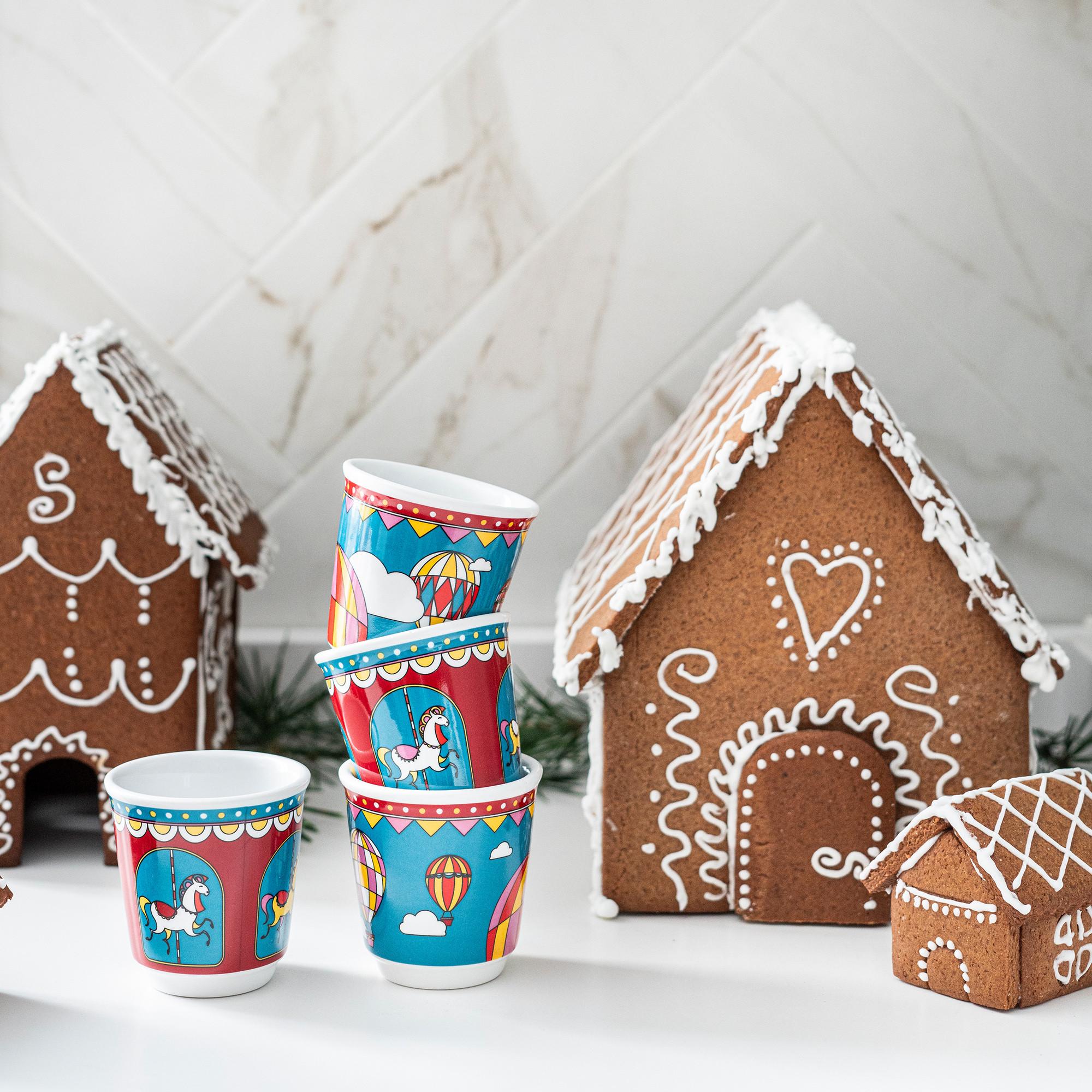 BIALETTI Becher-Set Winter Wonderland 