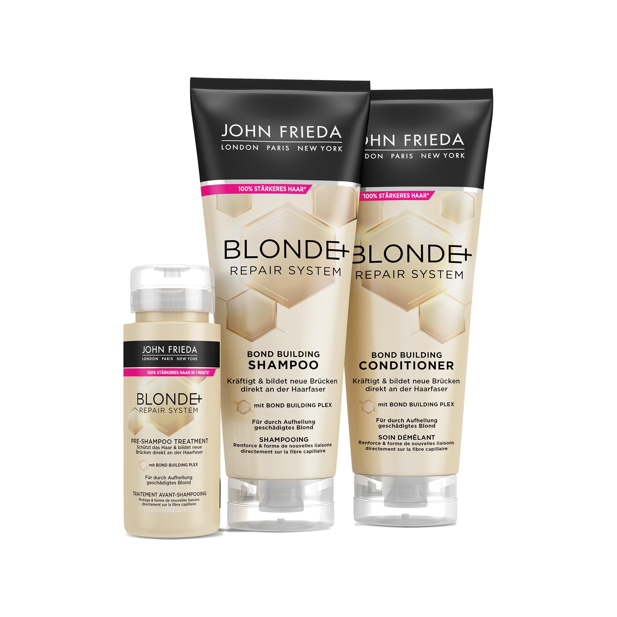 JOHN FRIEDA  Blonde+ Bond Builiding Shampooing 