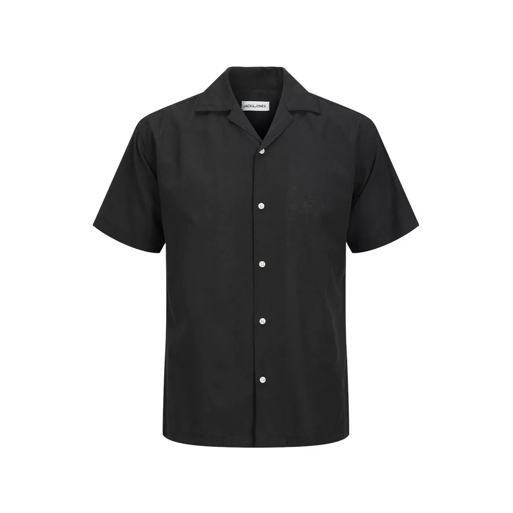 Jack & Jones - Hemd, kurzarm, für Herren, Black, Größe S