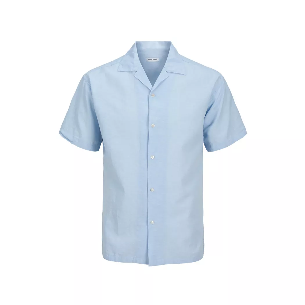 Jack & Jones - Hemd, kurzarm, für Herren, Blau, Größe XL