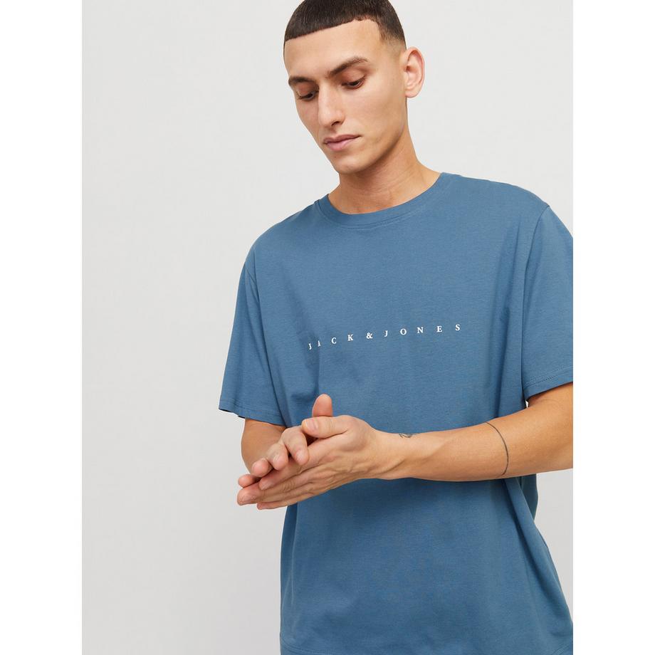 JACK & JONES JJE Star T-Shirt avec Imprimé Logo  