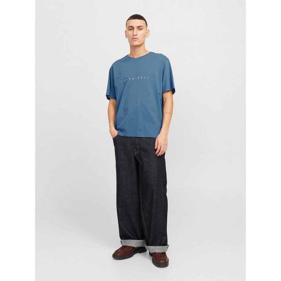 JACK & JONES JJE Star T-Shirt avec Imprimé Logo  