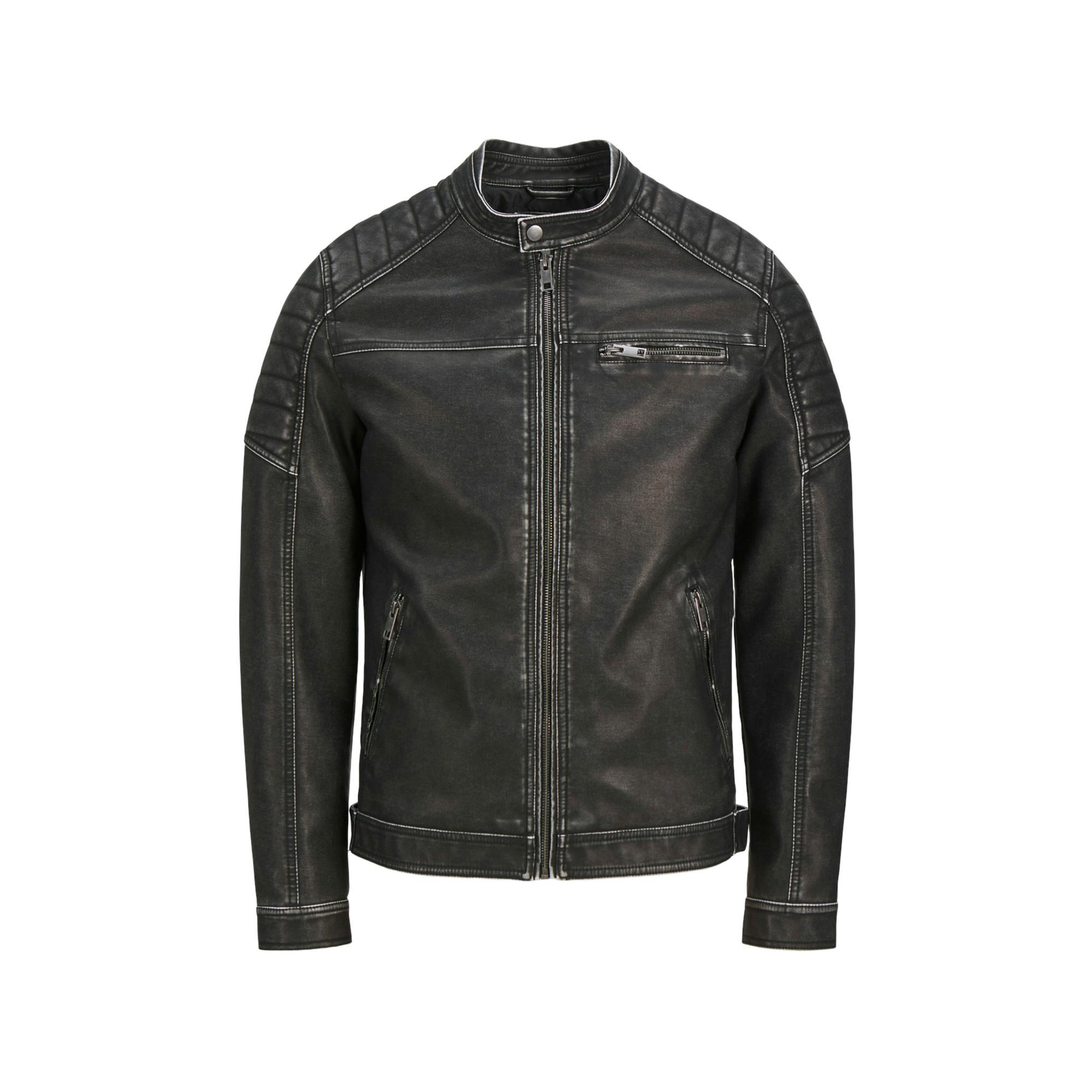 JACK & JONES JJEROCKY WASHED PU JACKET NOOS Giacca 