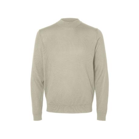 SELECTED Tray LS Knit Merino Mock Neck Pullover  