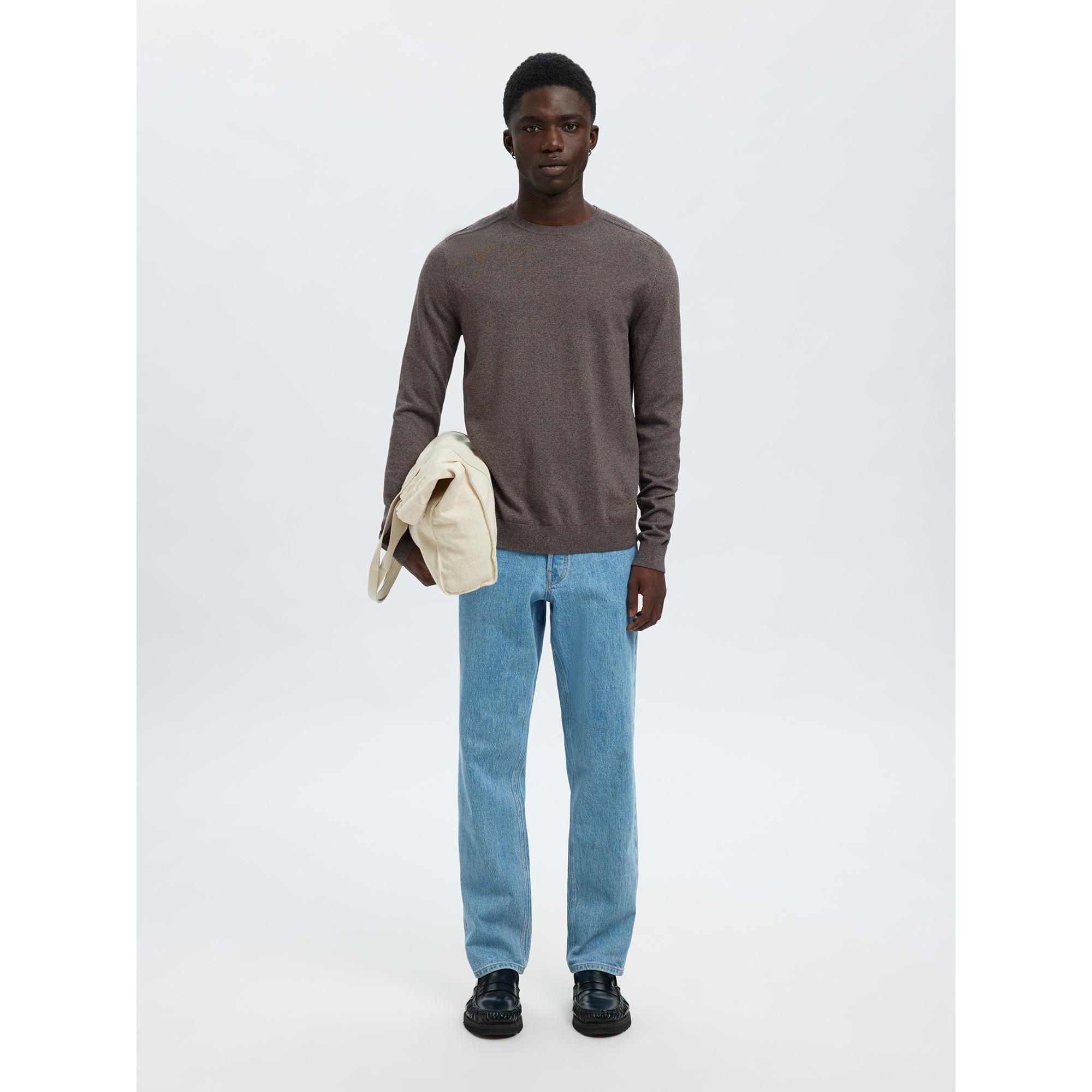 SELECTED Berg CN Maglione Girocollo  