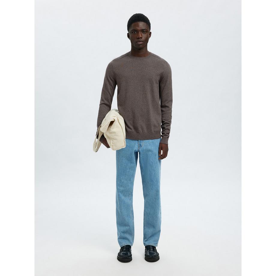 SELECTED Berg CN Maglione Girocollo  