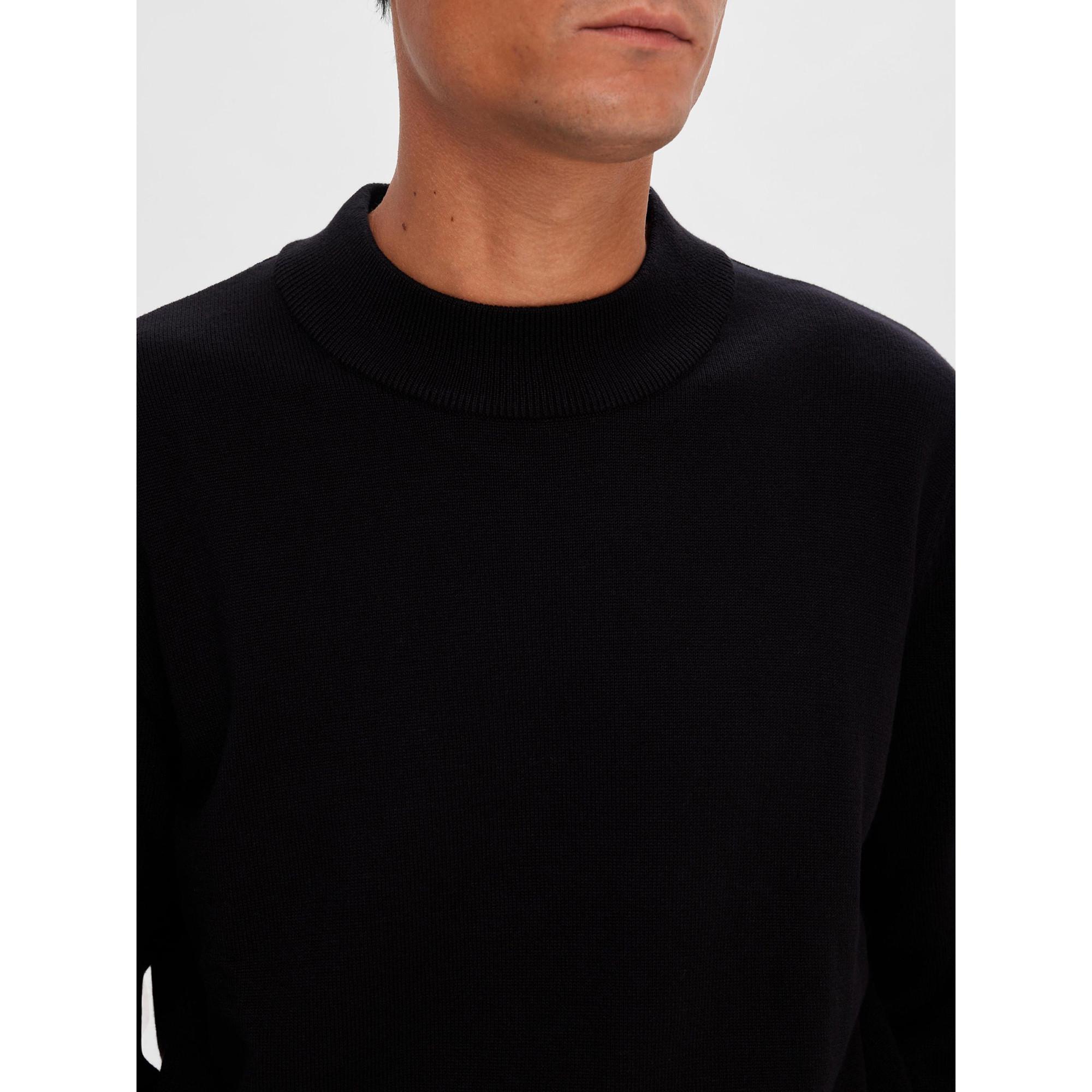 SELECTED SLHRobert LS Knit Mock Neck Pullover 