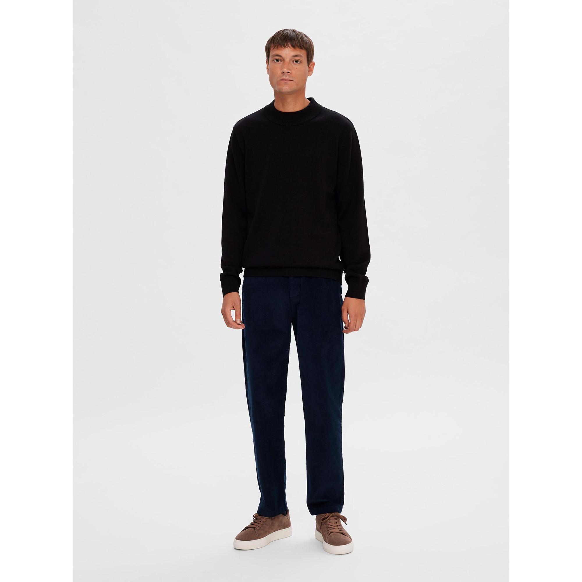 SELECTED SLHRobert LS Knit Mock Neck Pull 