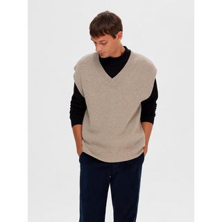 SELECTED SLHRobert LS Knit Mock Neck Maglione 