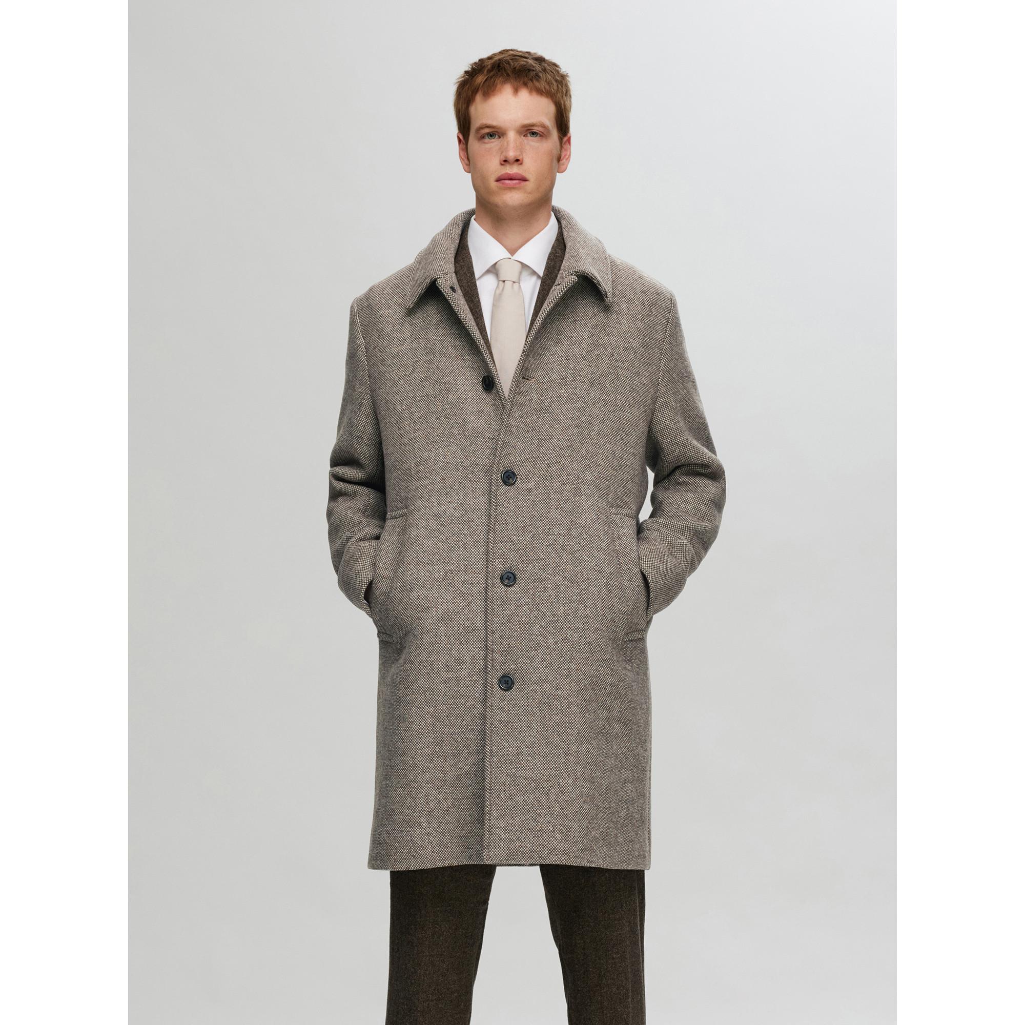 SELECTED SLHArchive Wool Car Coat Mantel 