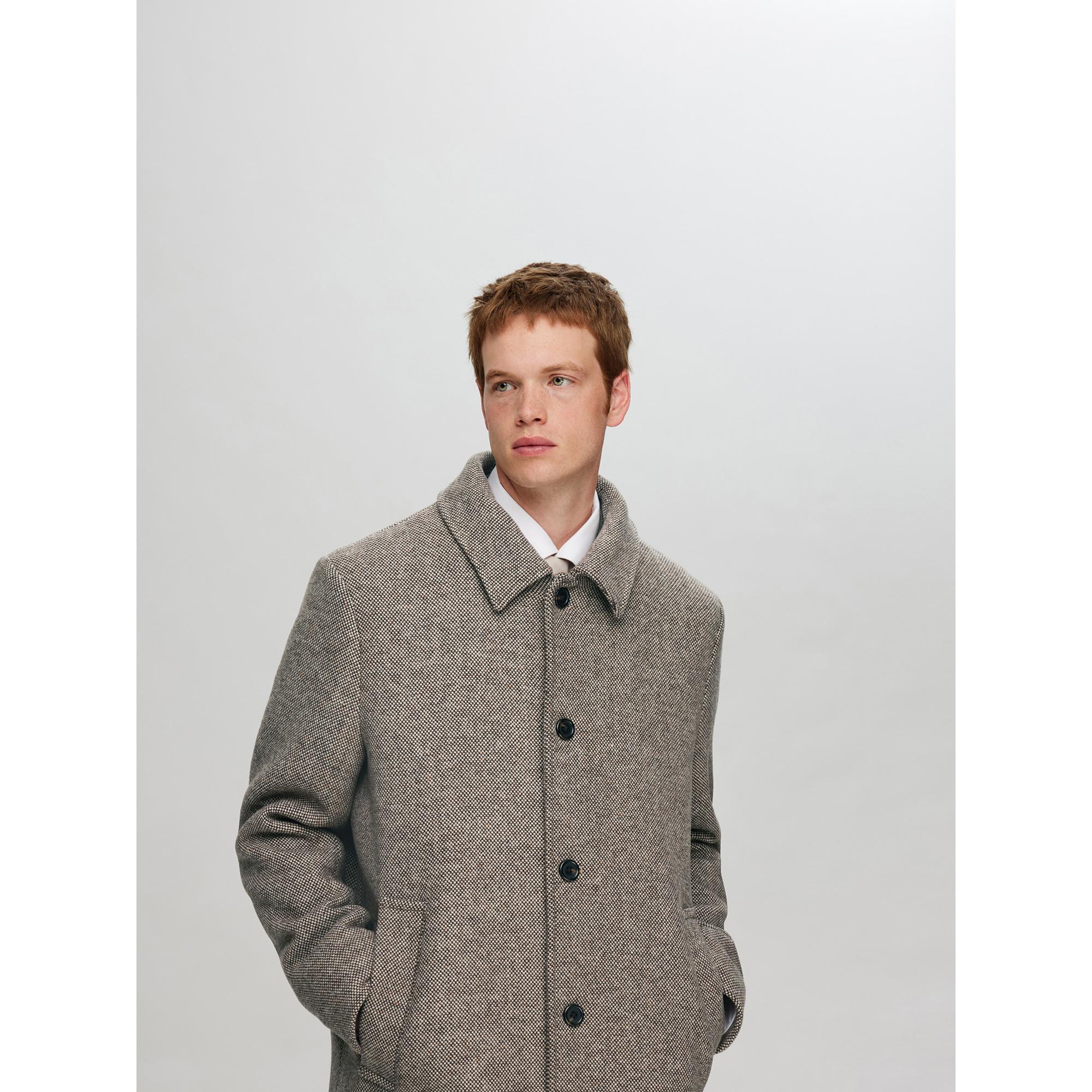 SELECTED SLHArchive Wool Car Coat Mantel 