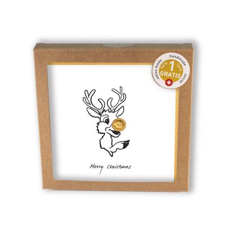 Hervorragend Weihnachtskarten Rentier 