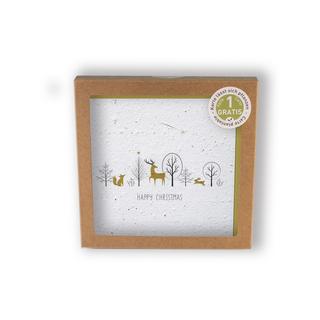 Hervorragend Weihnachtskarten Waldtiere 