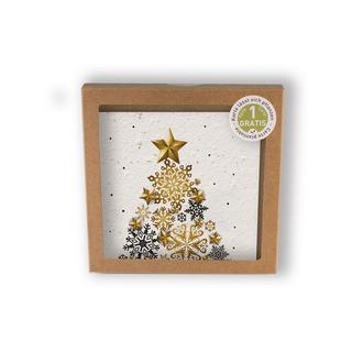 Hervorragend Biglietti d'auguri di Natale Albero delle stelle 