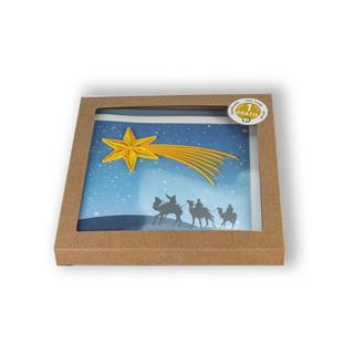 Hervorragend Weihnachtskarten Stern von Bethlehem 