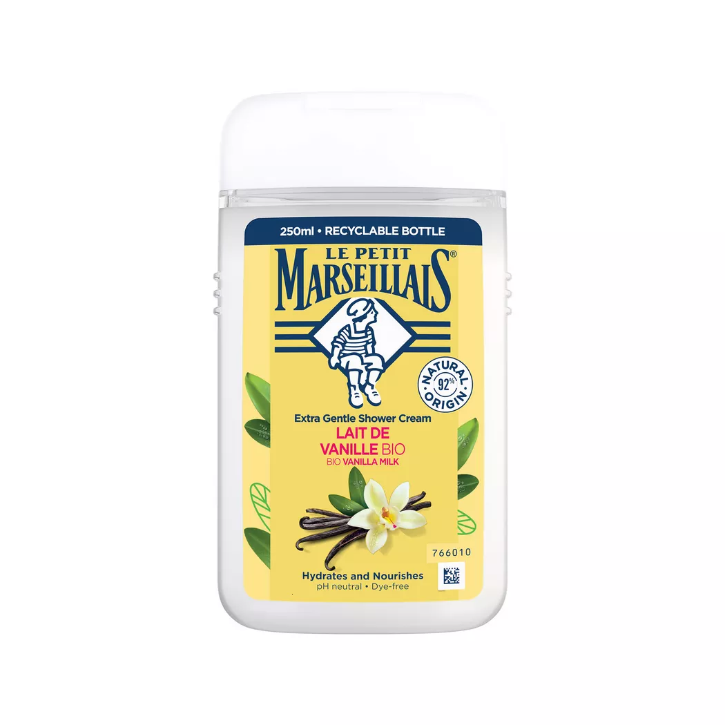 Le Petit Marseillais Extra Milde Duschcreme Vanillemilch (250ml)