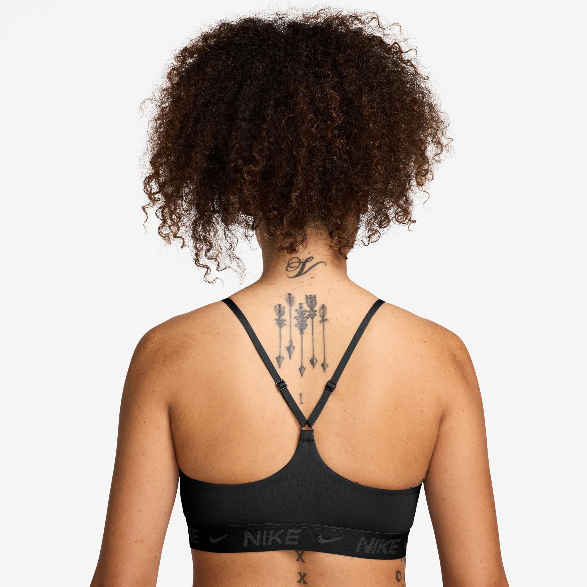 NIKE BH,bügellos,oWatte Sport-BH, Light Support mit Racerback 