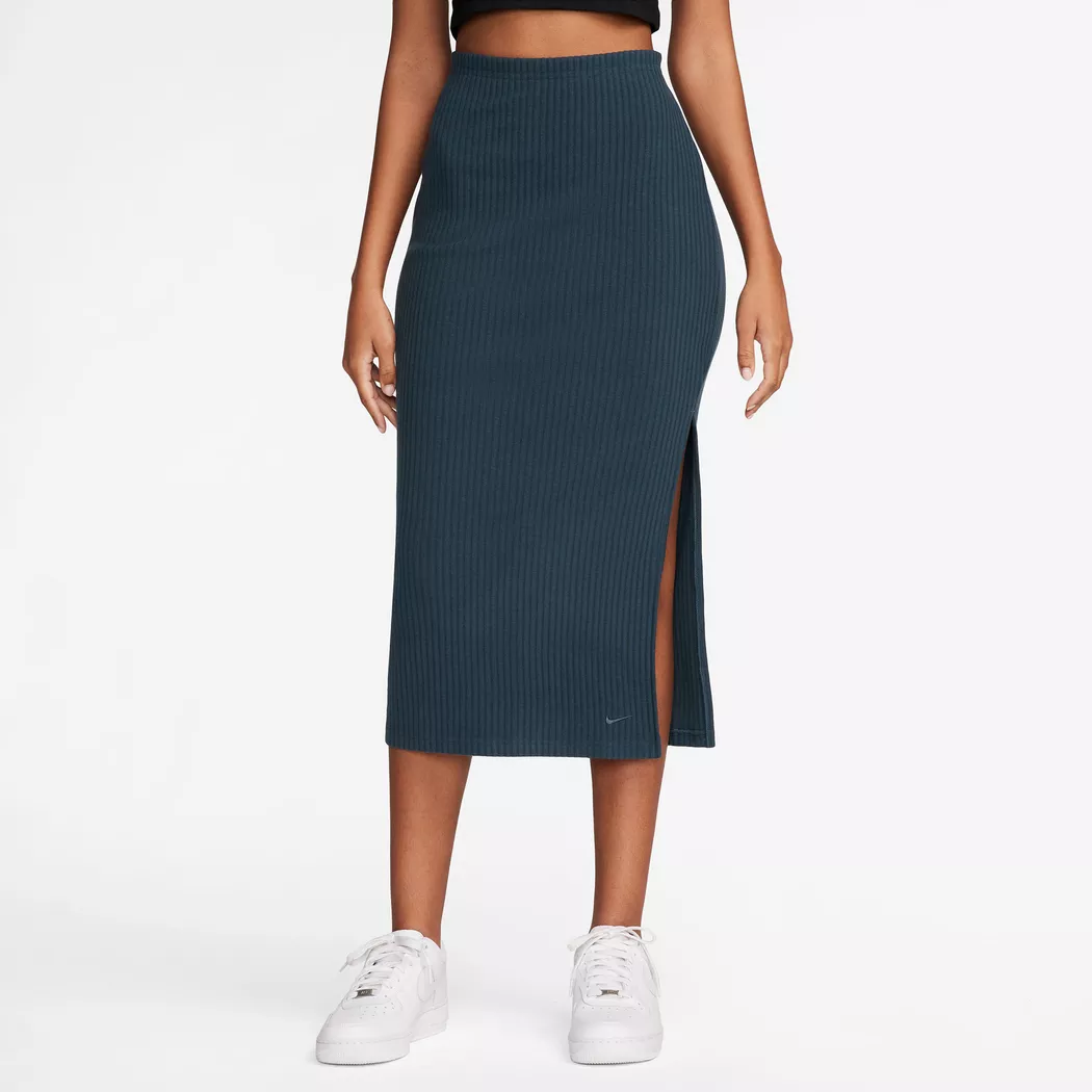 Nike - Kurzer A-Linien Rock, für Damen, Blau, Größe M