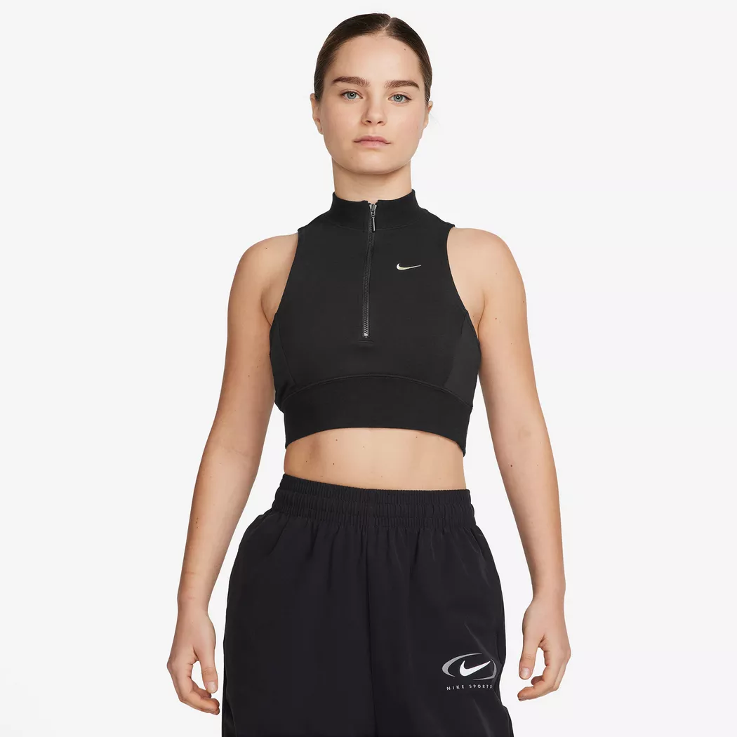 Nike - T-Shirt, kurzarm, für Damen, Black, Größe XS