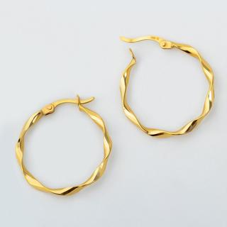 L' Atelier Gold 18 Karat by Manor  Boucles d'oreilles 