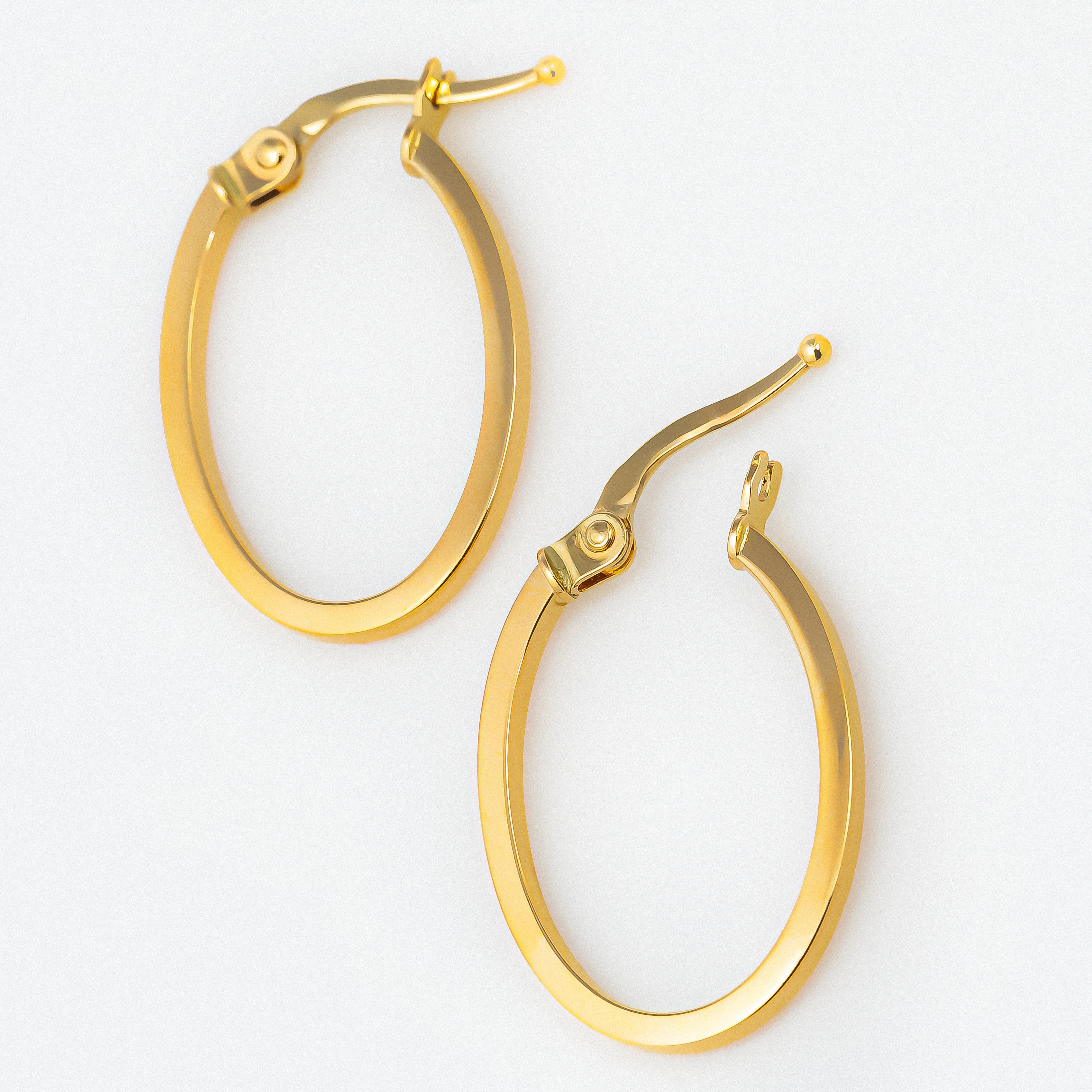 L' Atelier Gold 18 Karat by Manor  Boucles d'oreilles 