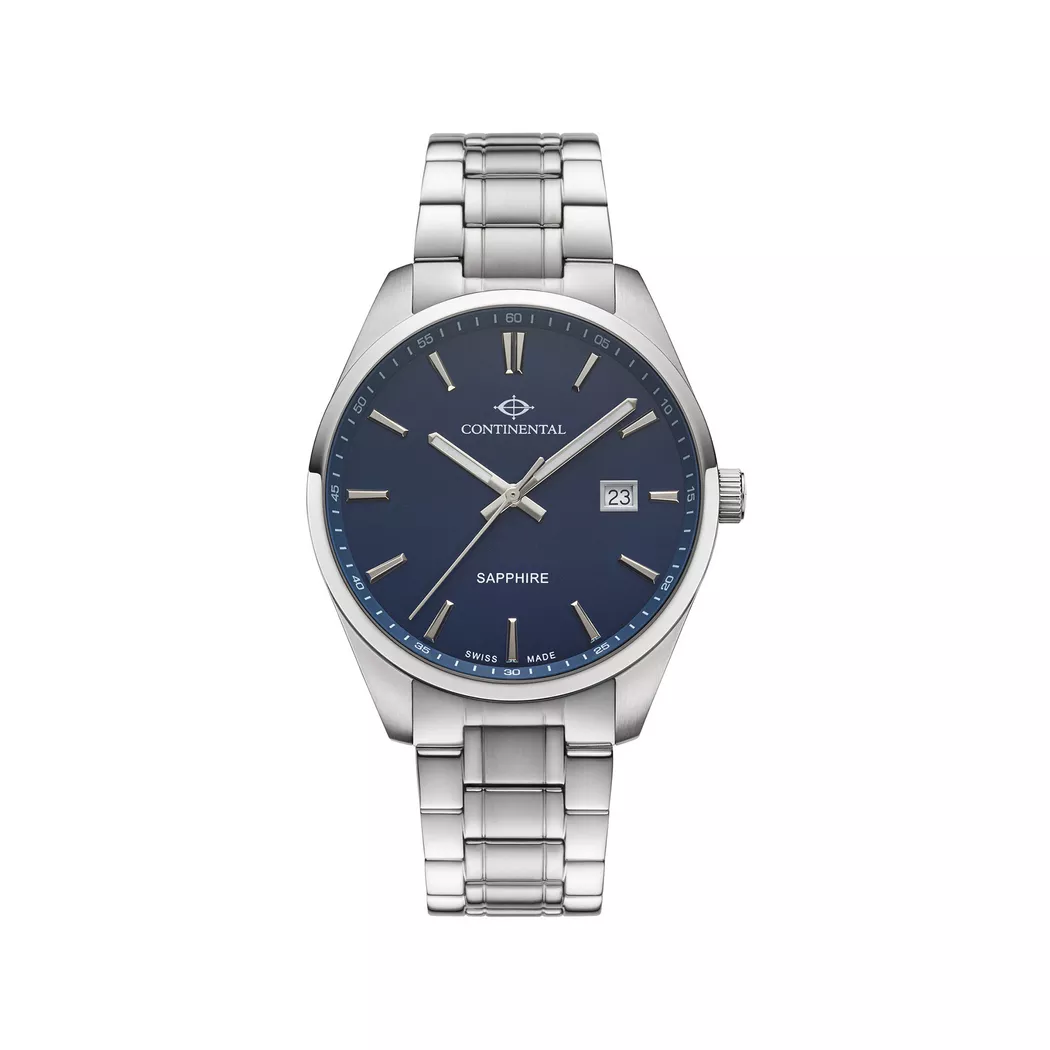 Continental Analog Watch Silver 41mm 2