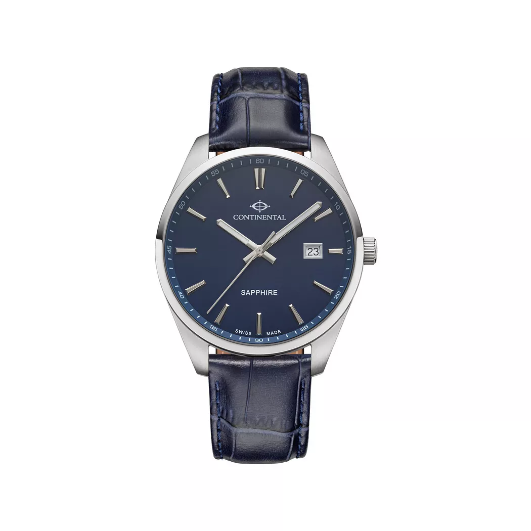 Continental - Analoguhr, 41mm, Blau