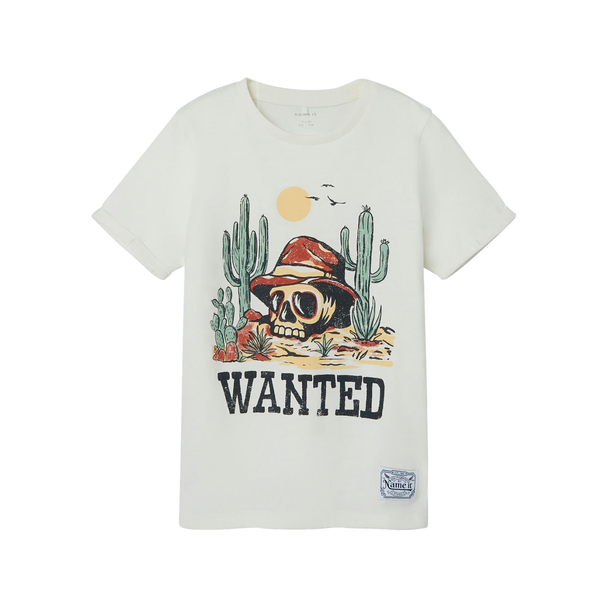 Image of T-shirt Jungen Weiss 122-128
