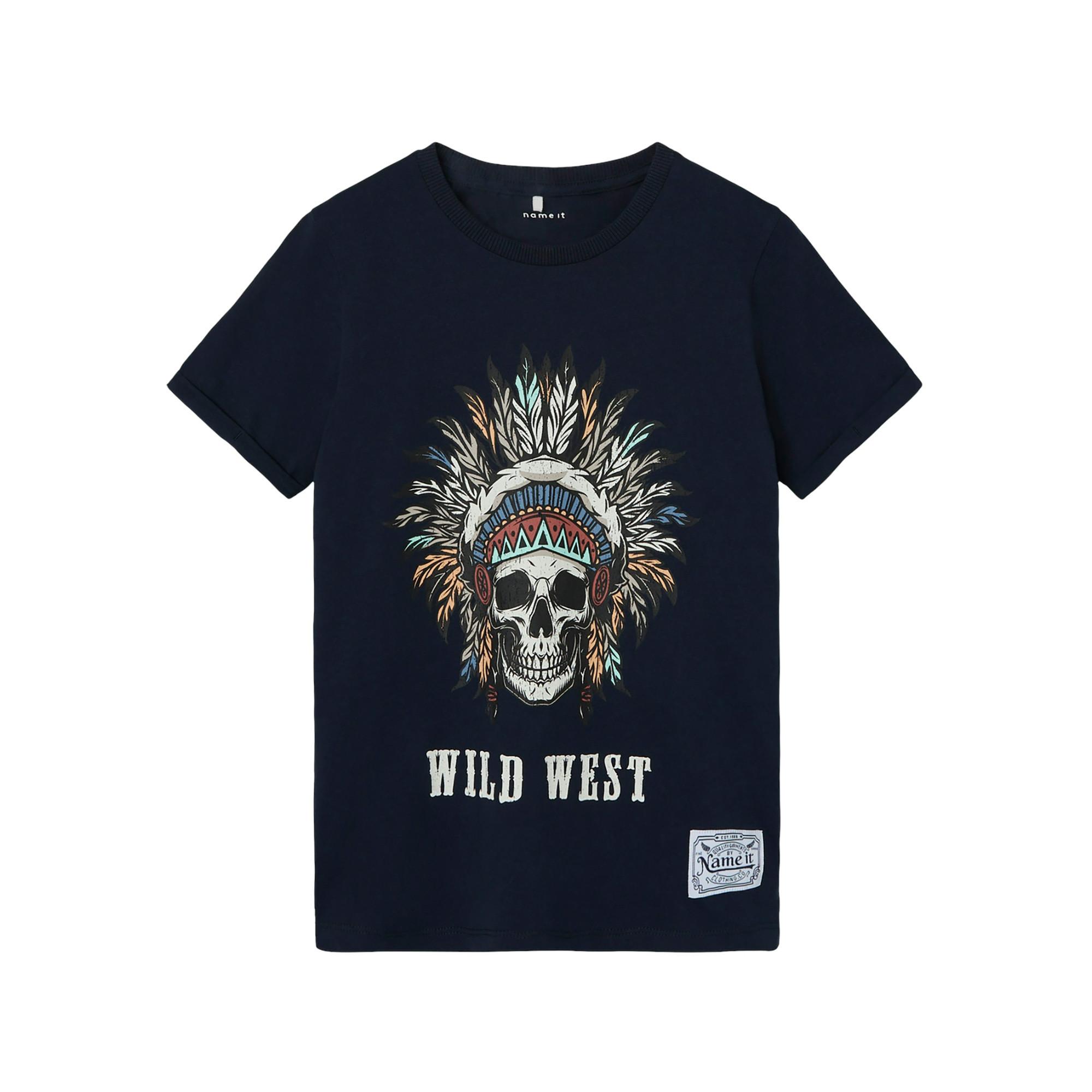 Image of T-shirt Jungen Marine 122-128